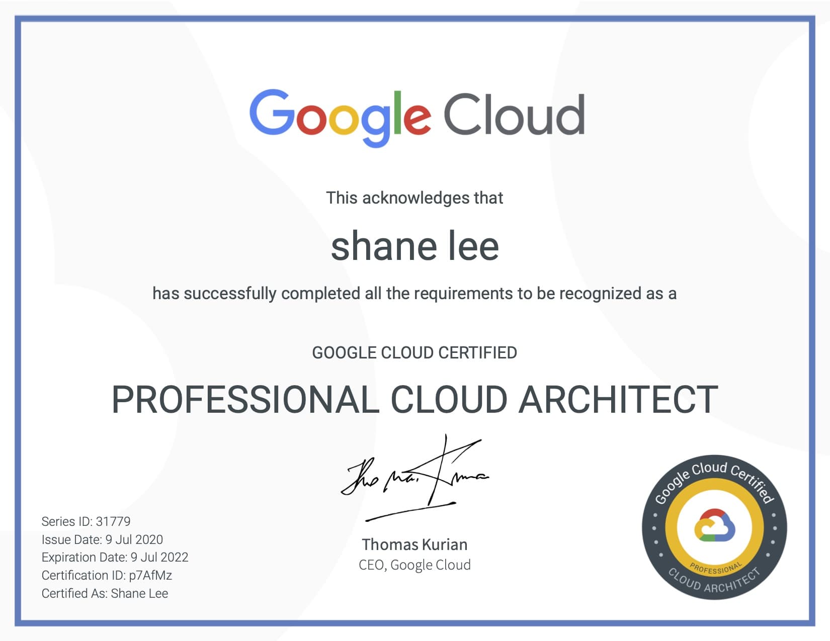 How I passed the professional google cloud architect exam